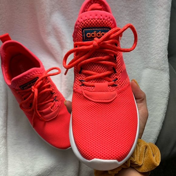adidas Shoes | Adidas Bright Orange Red Running Sneakers Shoes | Poshmark